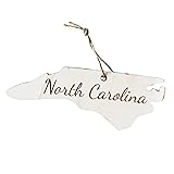 State Christmas Ornaments, Wooden Tree Holiday