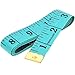 60 Inch 150 cm Soft Tailor Tape Measure for Cloth Sewing Waist Bra Head Circumference Tailor Double Sided Cloth Ruler (Green)