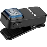 OLIGHT Oclip Rechargeable EDC Flashlight 300 Lumens Dual Sources Compact Pocket Clip Light, Convenient USB C Charging, Magnetic Flash Lights for Working, Cycling, Emergency, Signaling Tool(Black)