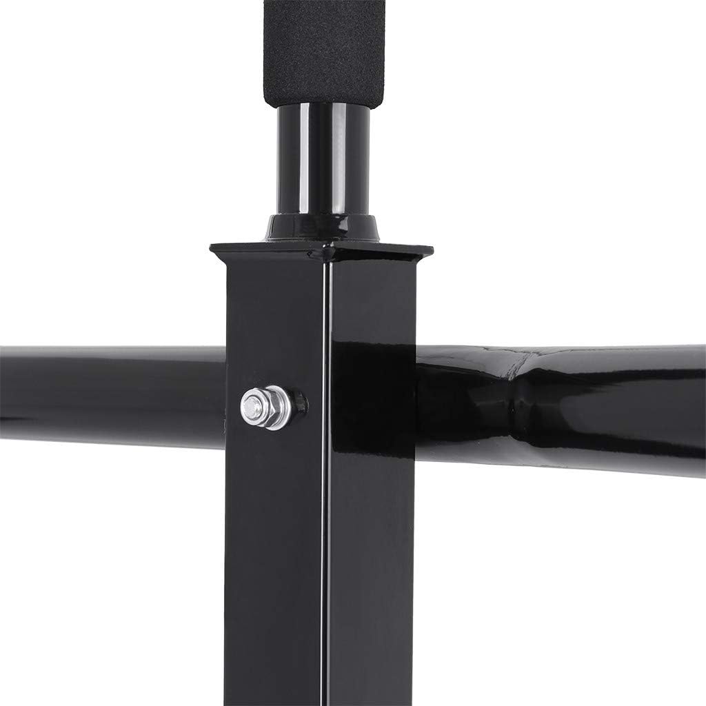 Vehpro Wall Mounted Pull-ups, Wall Horizontal Bars-Single Parallel Bars on The Door, Multi Function Home Gym Exercise Fitness (Load 440 lbs) : Sports & Outdoors