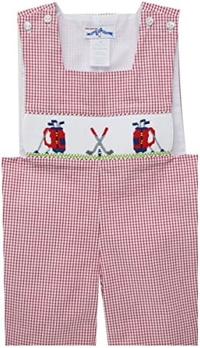 Golf Smocked Sunsuit