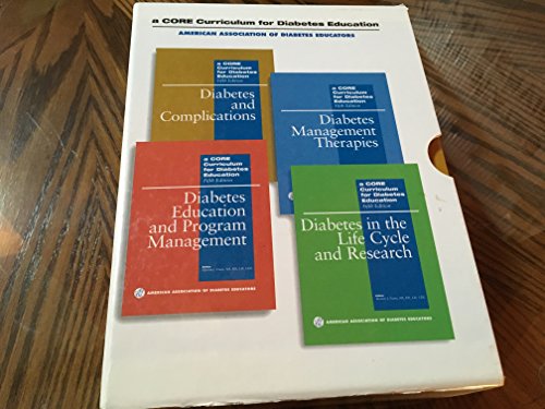 E.B.O.O.K Core Curriculum for Diabetes Education. FOUR VOLUME SET<br />[W.O.R.D]