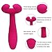 G-Spot Rabbit Waterproof Rechargeable Dildo Vibrator Adult Sex Toys - Adorime Silicone Clitoris Vagina Penis Stimulator Massager Sex Things for Men, Women and Couples