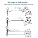 YOUTHINK Double Dog Leash, No Tangle Walking Leash, 2 Dogs up to 180lbs, Comfortable Adjustable Dual Padded Handles, Bonus Pet Waste Bag for Best Gifts