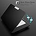 MoKo Case Fits 6“ Kindle Paperwhite Generations fits 2012,2013,2015,2016 Version (Model No.EY21 or DP75SDI), Premium Ultra Lightweight Shell Cover with Auto Wake/Sleep, Black
