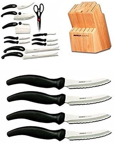 Miracle Blade III - 16 Piece Knife and Block Set