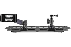 Bulletpoint RubiGrid Dash Mount Platform Phone Holder for 2018-2023 Wrangler JL (NOT 4xe) + 2020-2023 Gladiator - Jeep Compatible Multi-Device Mount