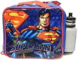 Superman Returns Lunchbox Lunch Bag Sports Water Bottle