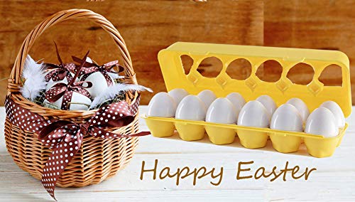 JUNBESTN Easter Matching Eggs Connect Eggs Parlour Games Toys Gifts for 1 2 3 Years Old Kids Toddler Baby Girls Boys Shape Color