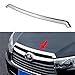Fit For Toyota Highlander 2015 2016 2017 2018 2019 Chrome Front Hood Grill Cover Bonnet Trim