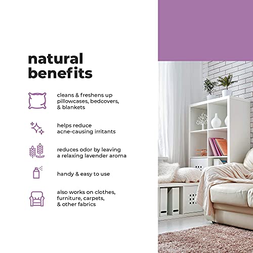 Linen Spray, Calming Lavender, Tea Tree & Peppermint Essential Oil