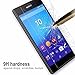 [3-Pack] Sony Xperia Z3+/Z3 Plus/Z4 Screen Protector, SIDARDOE Tempered Glass Screen Protector for Sony Xperia Z3+/Z3 Plus/Z4, HD Ultra Clear, 0.26mm, 9H Anti-Scratch,Anti-Fingerprint