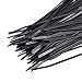 eBoot 100 Pack 8 Inch Self-locking Nylon Cable Ties, Black