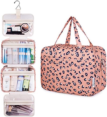 Large Hanging Toiletry Bag Travel Makeup Bag Cosmetic Organizer for Women and Girls 2 Large Hanging Toiletry Bag Travel Makeup Bag Cosmetic Organizer for Women and Girls