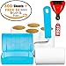 Temples Pride Lint Roller - Reusable Strong Handle - Does Not Unravel In Use - Tears Evenly & Easily - Super Sticky - Built To last - Free Products Included - Great Remover For Pet Hair, Dog & Cat Fur