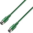 Adam Hall Cables 3 Star MIDI 0300 GRN MIDI Cable MIDI 5-Pin | 3 m / 10 FT