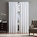 Luxury Microfiber Eyelet Window Treatments – Set of 2 Curtains – Drapes Available in 3 Sizes (84