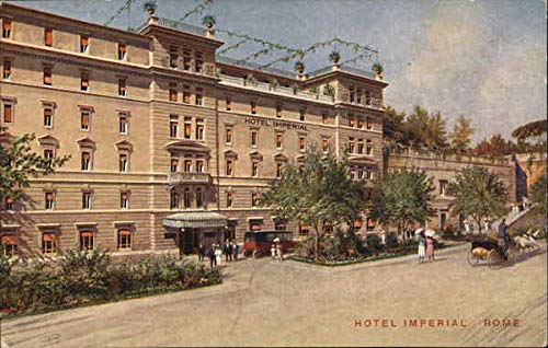 Amazoncom Hotel Imperial Rome Italy Original Vintage - 