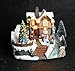 Lightahead Musical Christmas Snow House Figurine with Turning Tree Scene, LED Light with 8 Melodies, for Ages 15 and Above