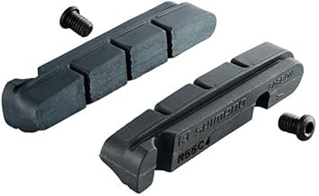 Amazon シマノ Shimano R55c4 1 カートリッジタイプブレーキシュー 1mm薄いシュー 固定ネジ 左右ペア カーボンリム用 Y8l シマノ Shimano ブレーキシュー パッド