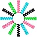 Jetec 24 Pieces Charger Cable Saver, Silicone Flexible Cable Wire Protector, Mouse Cable Protector, Suit for All Cellphone Data Lines (6 Black, 6 Pink, 6 Blue, 6 Green) primary
