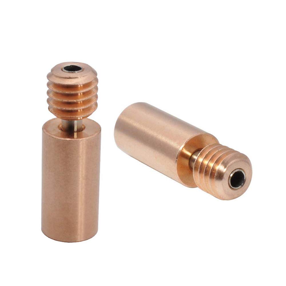 Updated Smooth Bi-Metal Heatbreak Bimetal Heat Break All Metal Thermal Barrel Feeding Tube Compatible with Original Kraken Chimera Chimera+ Cyclops Cyclops Plus Muti Color Hotend 3D Printer