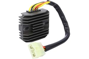 CCIYU Rectifier Voltage Regulator Rectifier Fit 1991-2001 for Suzuki King Quad 300 1989-2001 2003-2004 for Suzuki Quadrunner 160 1988-2001 for Suzuki Quadrunner 250 1987-1993 for Suzuki Quadrunner 4WD