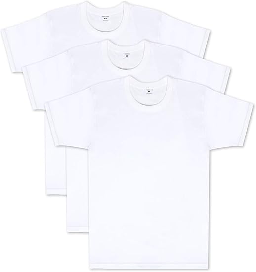 Amazon Moerdo インナーシャツ メンズ 肌着 3枚組 Tシャツ 半袖 クルーネック 防菌防臭 綿100 シャツ 下着 下着 インナー 通販