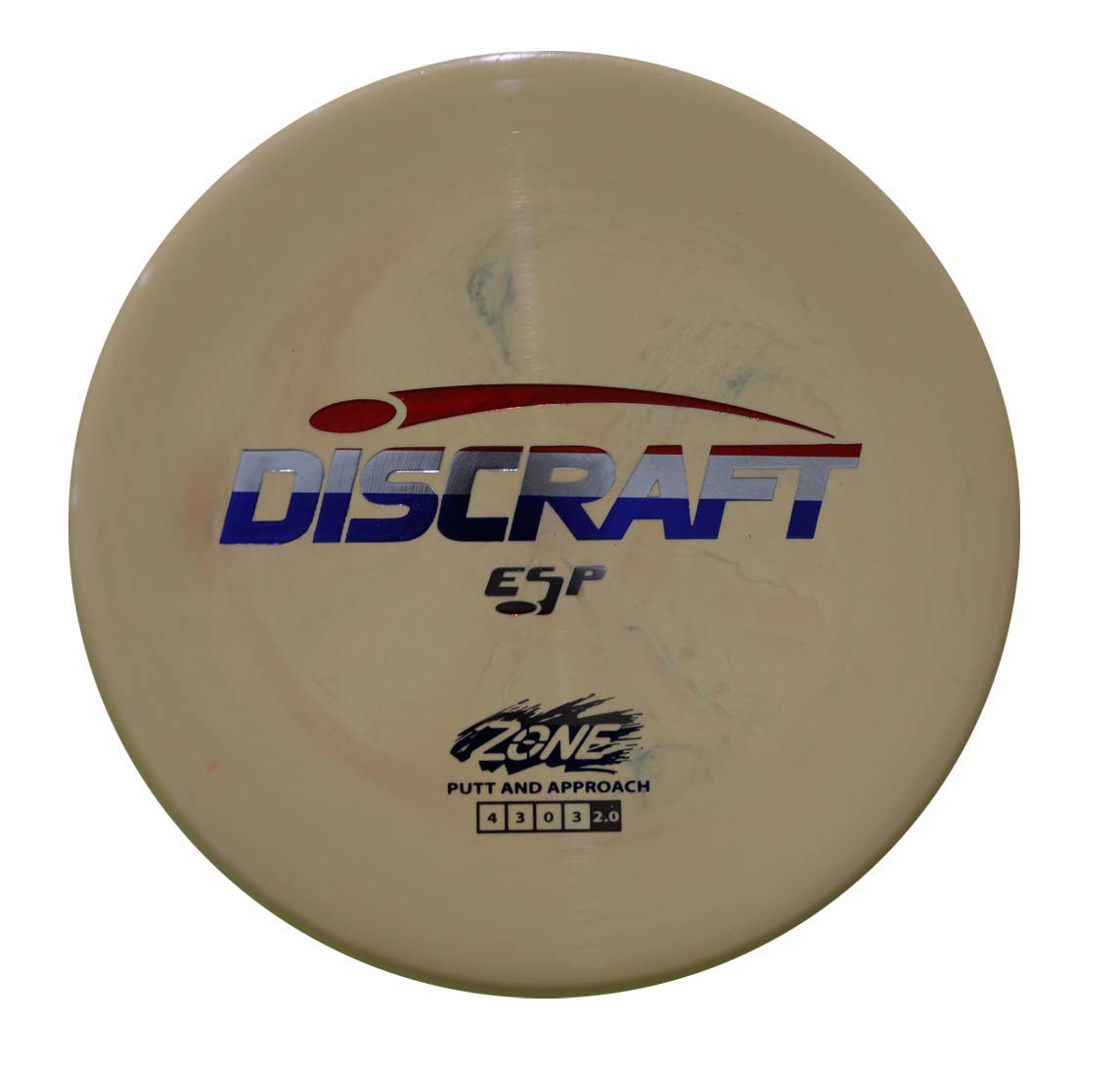 Discraft Zone ESP Golf Putter, Multi-Coloured, 173-174 grams, Adult, Sports
