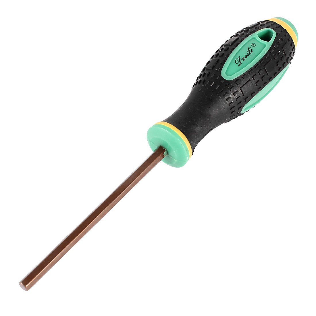 Sourcingmap Antislip Grip 100mm Long H4 4mm Hex Hexagon Magnetic Tip Screwdriver