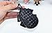 Follicomfy Camellia Pearl Flower Car Key Chain Bag Bowknot Car Smart Keyring Wallet and Auto Remote Key Fob,White Flower