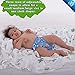 ArtOfLife Baby Cloth Diapers 6 Pack with 6 Inserts Adjustable Washable and Reusable Dipaers Fitted for Baby Girls and Baby Boys