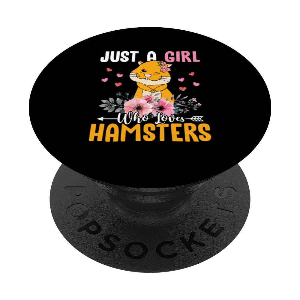 Funny quote animal cute hamster clothing PopSockets Swappable PopGrip