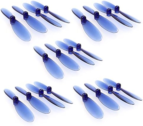 Hubsan X4 H107L H107C H107D Propeller Blades Props 20pcs Propellers (Blue) by Funny Utopic