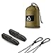Terra Hiker Nylon Hammock, Lightweight Hammock, Portable Hammock, Straps & Carabiners Included, for Backpacking, Camping, Travelling, Beach, Yard