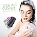 Konjac Sponges 100% Natural Facial & Body Sponge Set for Sensitive Skin, 4 Pack, Bamboo Charcoal/Green Tea/Lavender Essence Face Cleansing Exfoliation (2 Body+2 Facial) (3 pack)