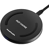 Wireless Charging Pad RAVPower QI Fast Wireless Chargers Quick Charge, Standard Charge for iPhone X / 8 / 8 Plus / Nexus / Xperia & Fast Charge for Galaxy S8 / S8+ / S7 / S7 Edge