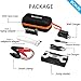 BOKIN 800A Peak 18000mAh Portable Car Jump Starter (up to 6.0L Gas, 5.5L Diesel Engine) Battery Booster Charger-Compact Power Bank for Mobile Devices with Smart USB Port and Charger for Car Battery