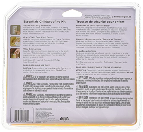 Safety 1st Essentials Childproofing Kit, 46 Pack