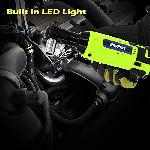 Electric Cordless Ratchet Wrench 3/8 Battery Ratchet Wrench Set 230RPM