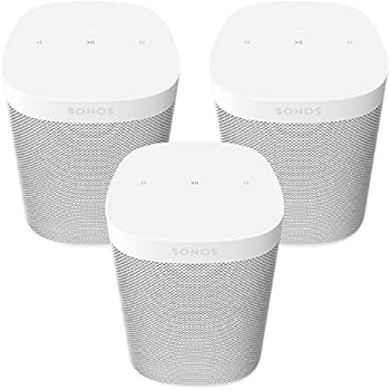 Three Room Set Sonos One SL - The powerful microphone-free speaker for music and more - White
