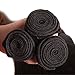 YIROO 8 A Grade Malaysian Hair Bundles, 12 14 16 Inch Body Wave Hair 3 Bundles Mixed Length 95-100g/PC Unprocessed Human Hair Weave Natural Black Color