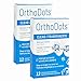 OrthoDots CLEAR (24 Count) - Moisture Activated, Silicone Dental Wax Alternative for Pain Caused by Braces. OrthoDots Stick Better & Stay on Longer than Orthodontic Wax (2 packs of 12 Count)