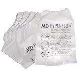 MD Central Vacuum Hyperflow Paper Bags, 5-Pack (12-Gallon)