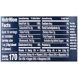 PLANTERS Roasted Unsalted Mixed Nuts, 10.3 oz
