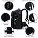 PRIMOCEAN Backpack 40L-50L, Insulated Cooler Bag, Hiking, Traveling, 17-inch Laptop, Camping, 3 in 1 Detachable, Waterproof, USB Port, Molle, Beach, Fishing, Hunting, Meal Prep Lunch Box (Black)