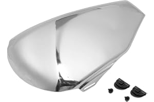 H RUO Chrome Left Side Battery Fairing Cover for Harley Sportster XL 1200 883 2004-2013 2012 2011