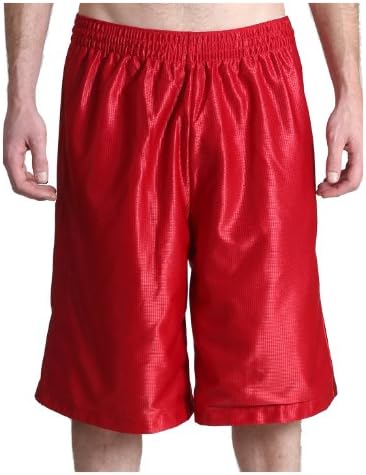 OLLIN1 Mens Active Basketball Short Pants with Elastic Waistband