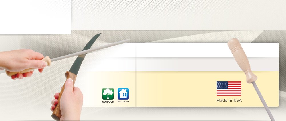 Lansky Sharpeners Ceramic Sharp Stick - Grey, 20 cm