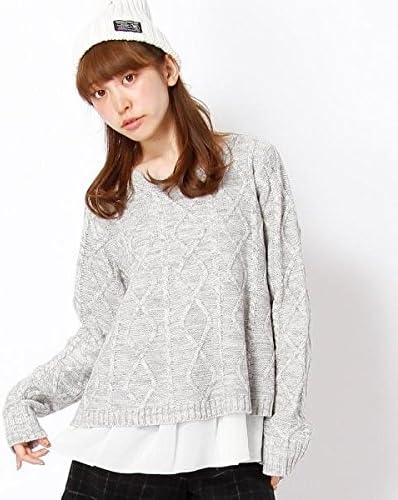 Amazon 179 Wg 179 Wg ニットプルオーバー 裾シフォンタンクトップ 19グレー 99 Free Tシャツ カットソー 通販
